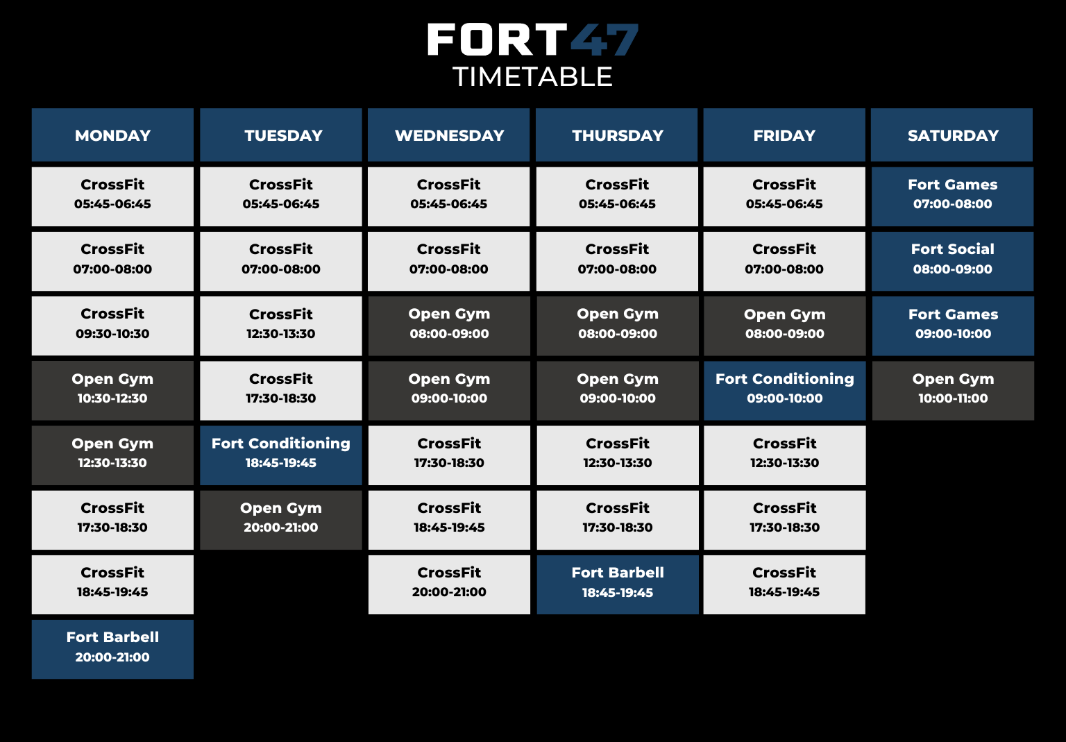 Fort47 Timetable (original blue) low res